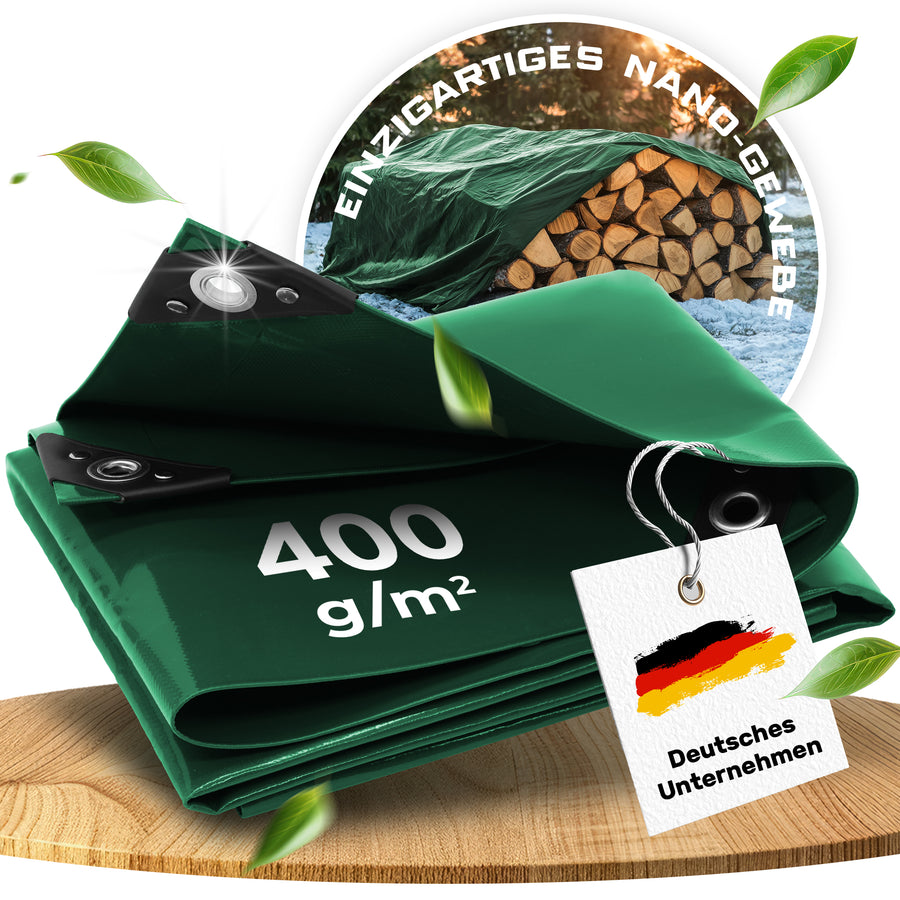 Abdeckplane mit 400g/m²